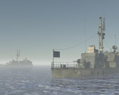 Au-dessus de l'eau