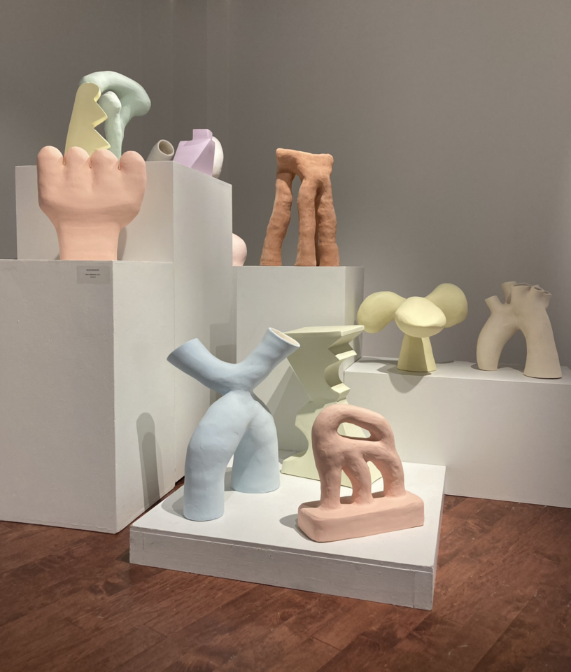 David Baumflek, Poor Relations, ceramic, 2002