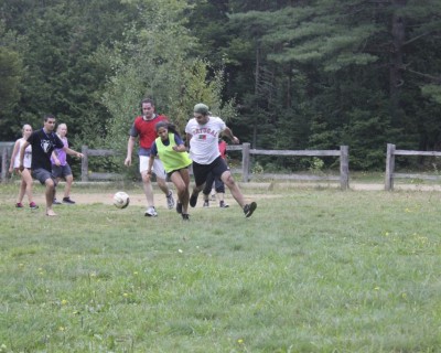 Students at an Outdoor Education camp