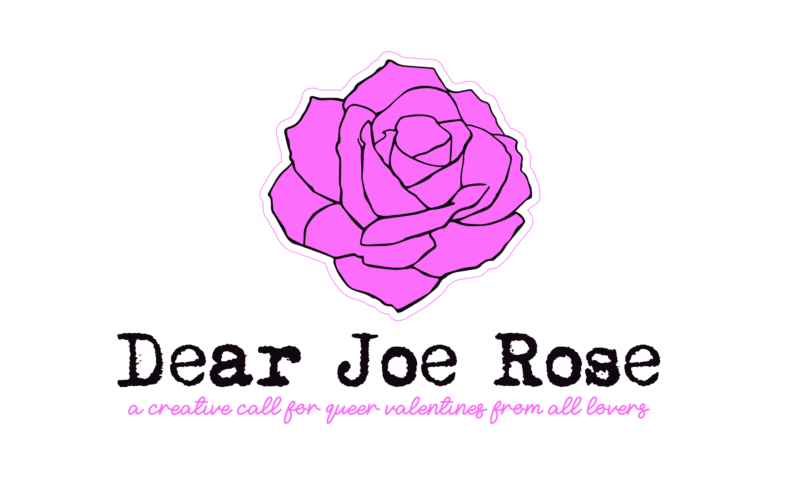 Dear Joe Rose écrit avec Bright Pink Rose Image