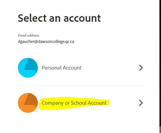 Adobe-schoolaccount