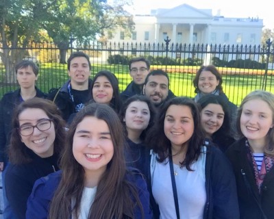 DCMUN delegation in Washington, DC