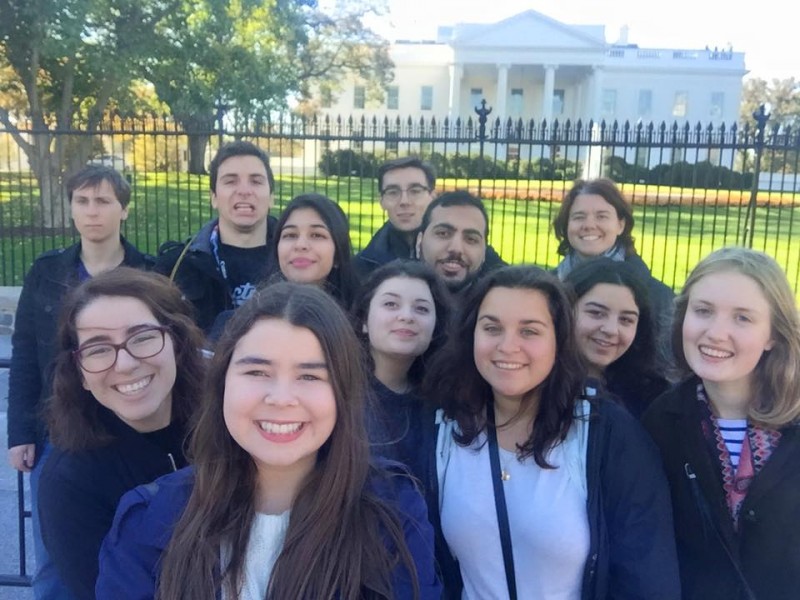 DCMUN delegation in Washington, DC