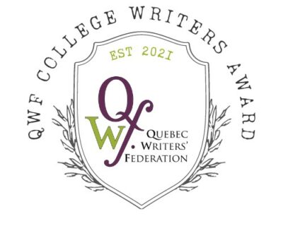 En savoir plus : Le 5 juin est la date limite pour le QWF College Writers Award