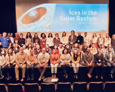Group photo of participants at NASA workshop held at Dawson Jan. 9-11
