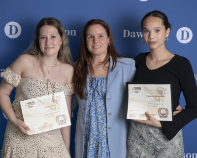Forces Avenir Recognizes Outstanding Contributions at Dawson on May 16.