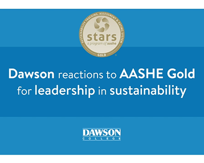 Dawson Reactions to AASHE gold