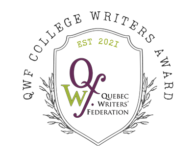 QWF college writers award logo