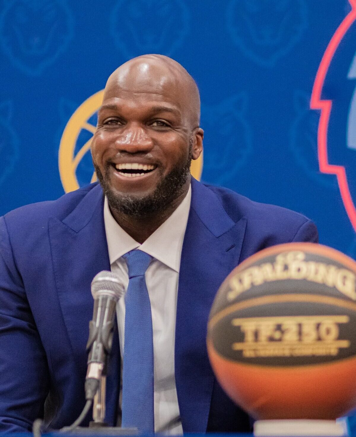 Joel Anthony, ancien joueur de basket-ball professionnel et directeur général de l'Alliance de Montréal