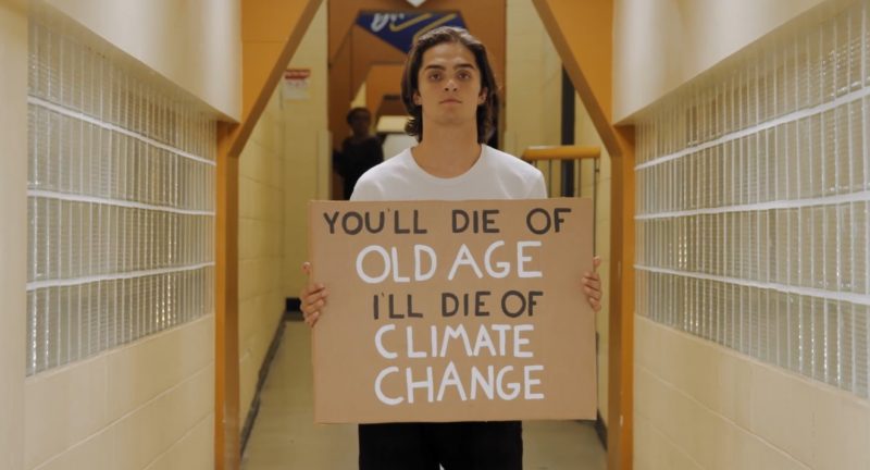 John with sign