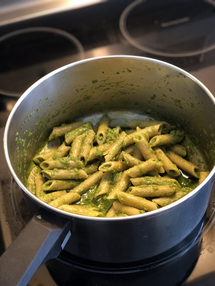 Pâtes au pesto