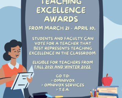 Teaching Excellence Awards (Post) 1