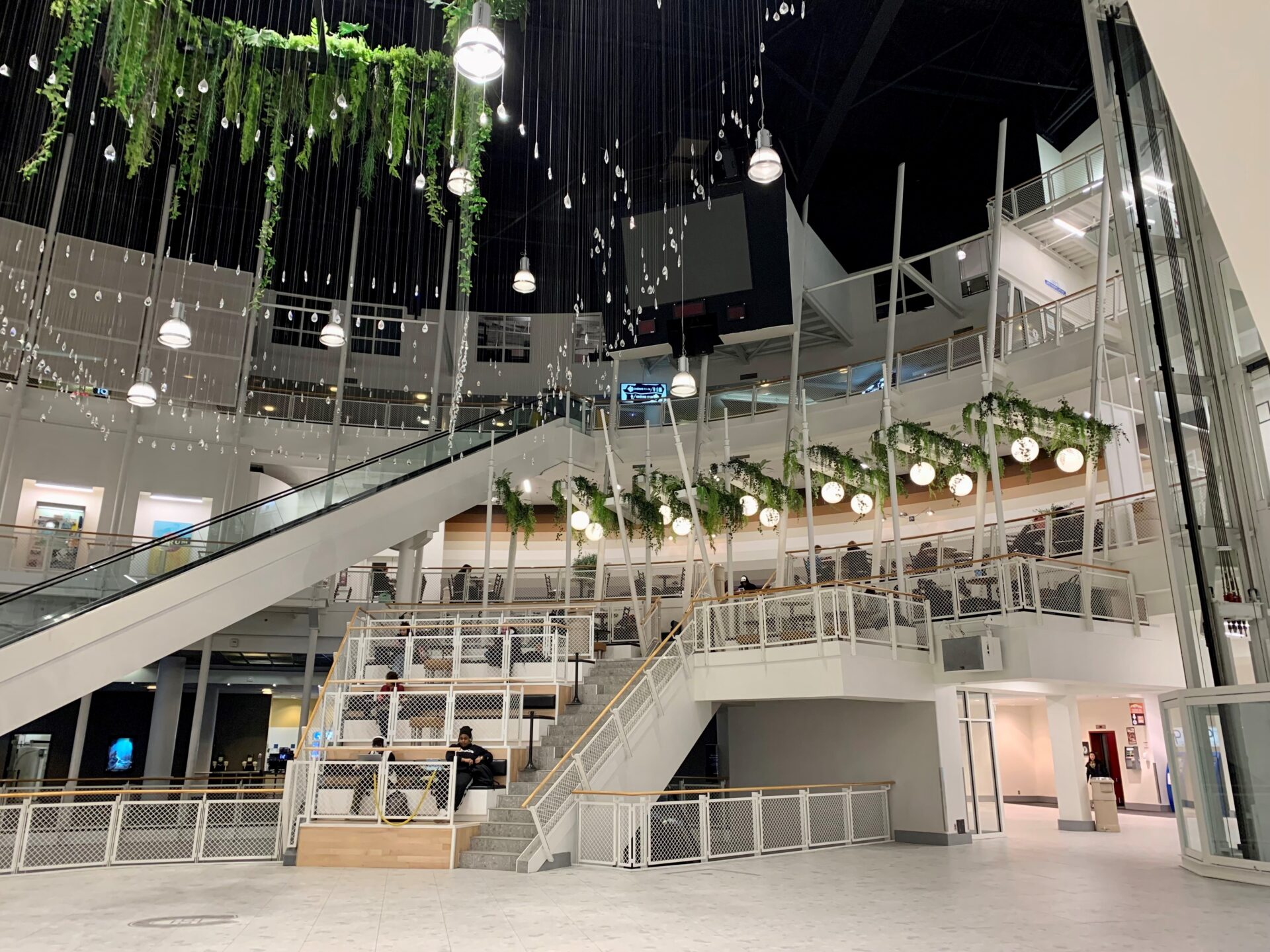 Photo des gradins du Forum de Montréal