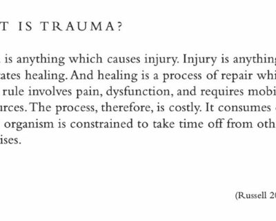 Read more about: Being more aware of trauma helps us understand others better