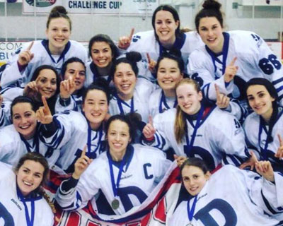 Read Full Text: Dawson women’s hockey team come home champs!