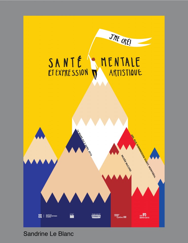 Affiche de Sandrine Le Blanc