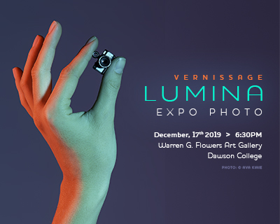 En savoir plus : Lumina : Photographie commerciale AEC Vernissage le 17 décembre