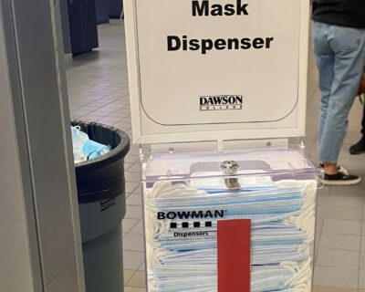 Read more about: New mask dispensers installed