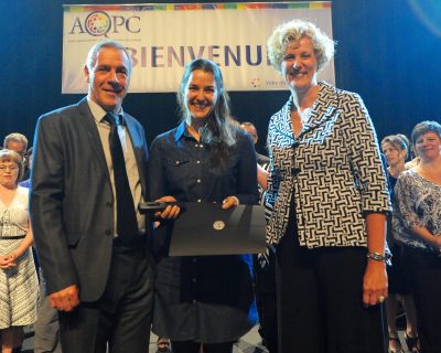 Read Full Text: Mylène Saucier celebrated by AQPC