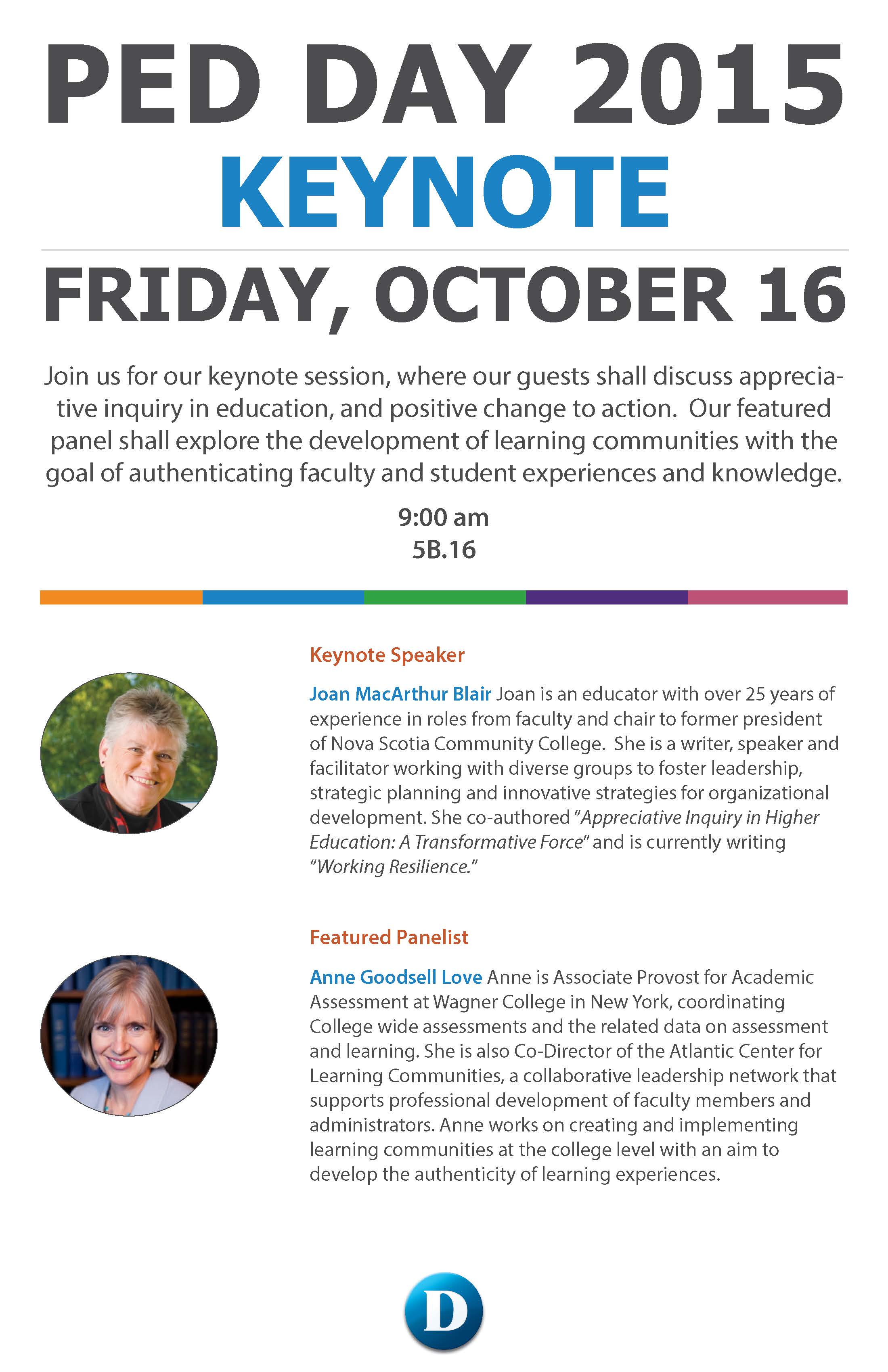 Keynote Poster DG Welcome Back