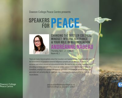 Read Full Text: Speakers for Peace April 10th- 13th