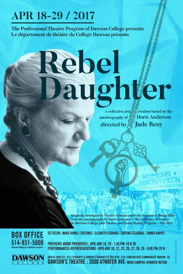 Affiche de la Fille rebelle