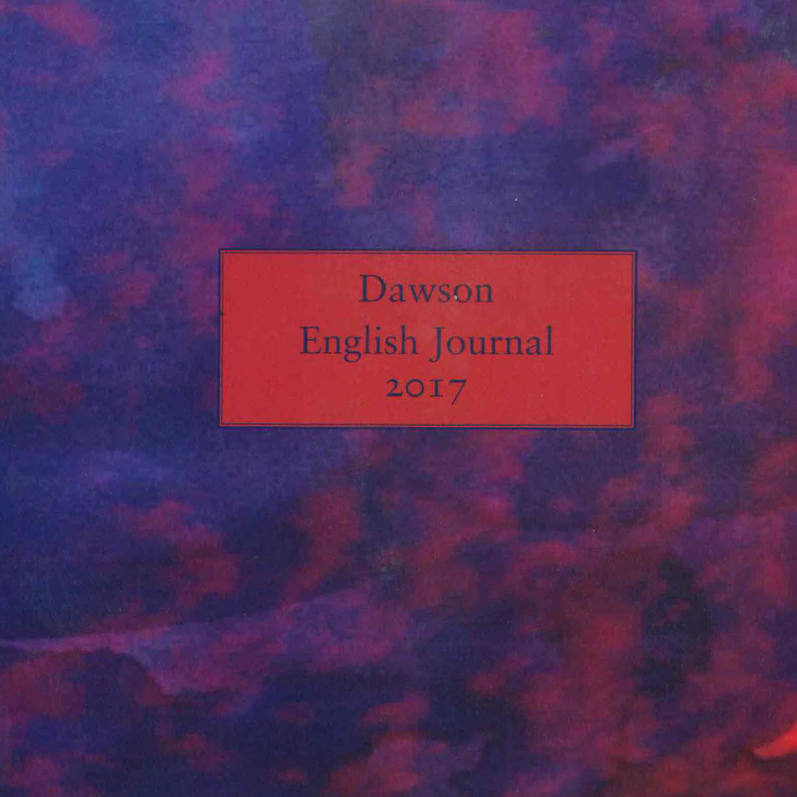Dawson English Journal 2017