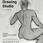 Open Drawing Studio Dawson f2018 Poster
