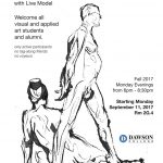 Open Studio Live Drawing 2017-18