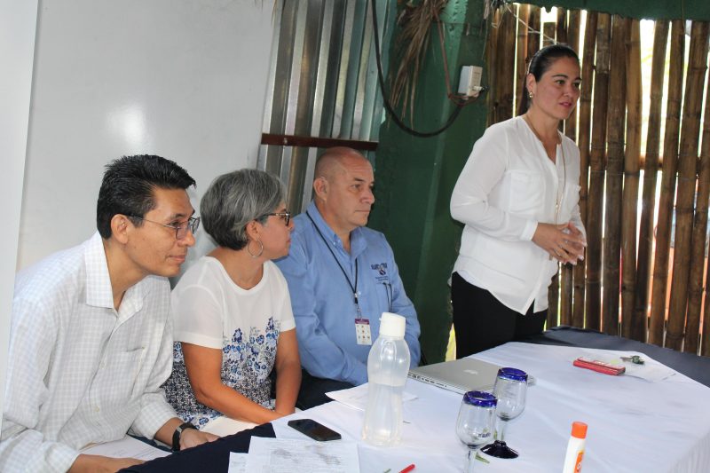 Jorge Dominguez, Gisela Frias, Jorge Alberto Viana y Yadira Toledo.