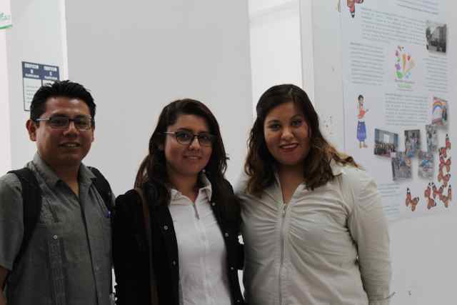 Juan Salvador Nambo, Lizbeth Diaz Munoz y Rubicelia Sánchez Moctezuma