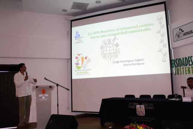 Jorge Arturo Dominguez (UPN Cuernavaca) en Foro UAEM