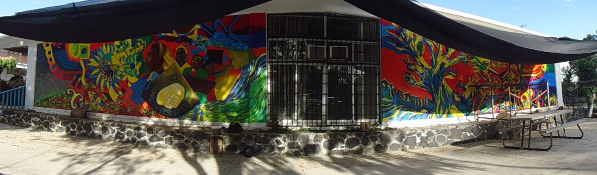 Sembrando sueños de resistencia-mural UPN cuernavaca